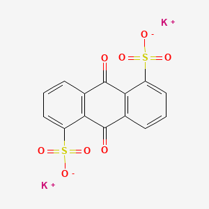 Dipotassium 9,10-dihydro-9,10-dioxoanthracene-1,5-disulphonate