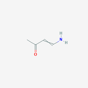 molecular formula C4H7NO B1654842 3-Buten-2-one, 4-amino-, (E)- CAS No. 2801-93-6