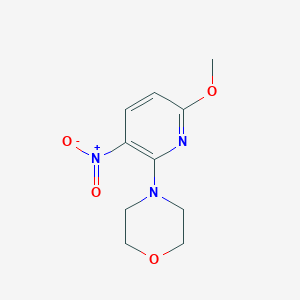 4-(6-Methoxy-3-nitropyrid-2-yl)morpholine