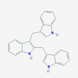 B165486 2,3-Bis(3-indolylmethyl)indole CAS No. 138250-72-3