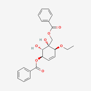molecular formula C23H24O7 B1654889 Uvarigranol C CAS No. 287194-67-6