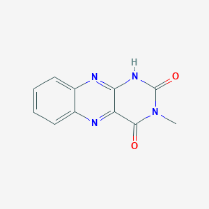 3-methyl-1H-benzo[g]pteridine-2,4-dione