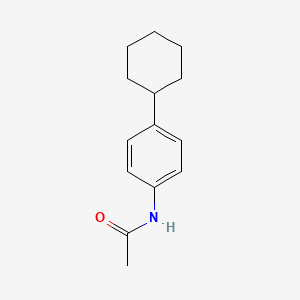 N-(4-cyclohexylphenyl)acetamide