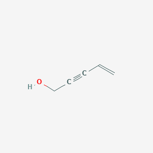 molecular formula C5H6O B1654914 Pent-4-en-2-yn-1-ol CAS No. 2919-05-3