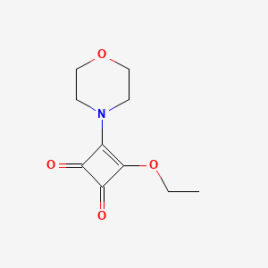 3-Ethoxy-4-morpholinocyclobut-3-ene-1,2-dione