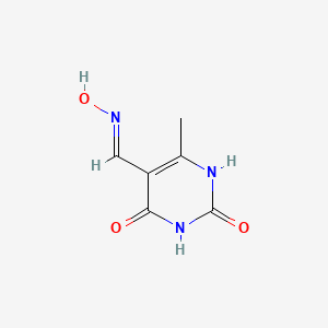 5-[(E)-(hydroxyimino)methyl]-6-methylpyrimidine-2,4(1H,3H)-dione