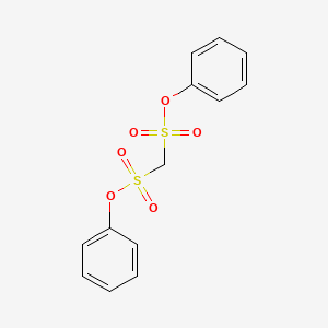 molecular formula C13H12O6S2 B1654961 Diphenyl methanedisulfonate CAS No. 2997-54-8
