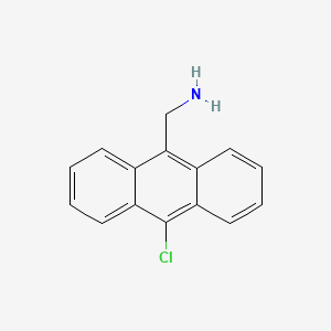 1-(10-Chloroanthracen-9-yl)methanamine