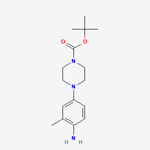 Tert-butyl 4-(4-amino-3-methylphenyl)piperazine-1-carboxylate
