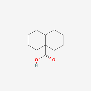 4a(2H)-Naphthalenecarboxylic acid, octahydro-, trans-