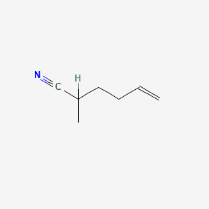molecular formula C7H11N B1654995 2-Methyl-5-hexenenitrile CAS No. 30316-00-8