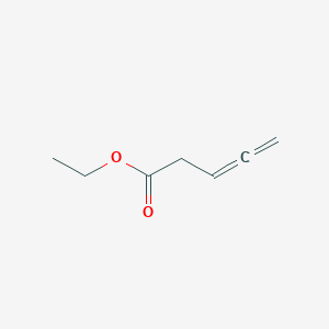 molecular formula C7H10O2 B1654997 3,4-Pentadienoic acid, ethyl ester CAS No. 30332-99-1