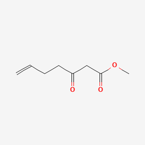 molecular formula C8H12O3 B1655004 甲基3-氧代-6-庚烯酸酯 CAS No. 30414-57-4