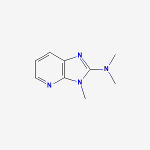 2-Dimethylamino-3-methyl-3h-imidazo[4,5-b]pyridine