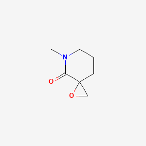 7-Methyl-1-oxa-7-azaspiro[2.5]octan-8-one