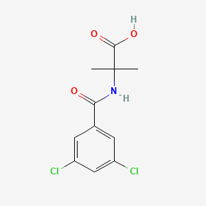 2-((3,5-Dichlorobenzoyl)amino)-2-methylpropanoic acid