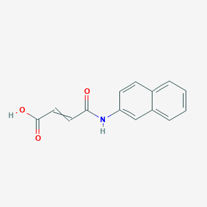 molecular formula C14H11NO3 B1655055 4-(Naphthalen-2-ylamino)-4-oxobut-2-enoic acid CAS No. 31183-15-0