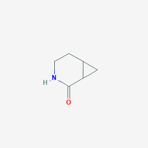 molecular formula C6H9NO B1655089 3-Azabicyclo[4.1.0]heptan-2-one CAS No. 31681-11-5