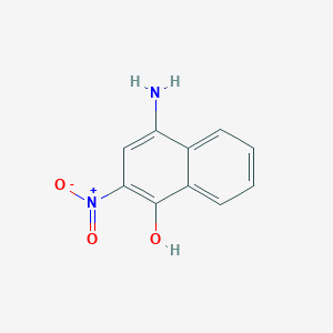 molecular formula C10H8N2O3 B1655107 4-Amino-2-nitro-1-naphthol CAS No. 319918-83-7