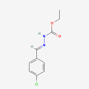 Ethyl 2-(4-chlorobenzylidene)hydrazinecarboxylate