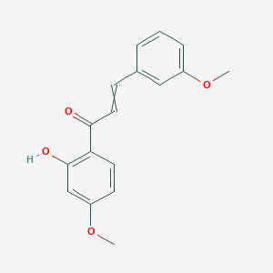 2-Propen-1-one, 1-(2-hydroxy-4-methoxyphenyl)-3-(3-methoxyphenyl)-