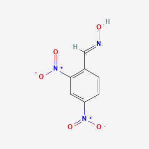 molecular formula C7H5N3O5 B1655127 2,4-Dinitrobenzaldoxime CAS No. 3236-33-7