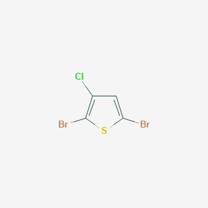 molecular formula C4HBr2ClS B1655142 2,5-Dibromo-3-chlorothiophene CAS No. 32431-91-7