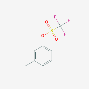 molecular formula C8H7F3O3S B1655148 3-Tolyl trifluoromethanesulfonate CAS No. 32578-31-7