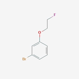 B165515 1-Bromo-3-(2-fluoroethoxy)benzene CAS No. 132837-02-6