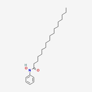 molecular formula C24H41NO2 B1655178 Octadecanamide, N-hydroxy-N-phenyl- CAS No. 32944-16-4