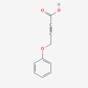 molecular formula C10H8O3 B1655183 4-Phenoxybut-2-ynoic acid CAS No. 32978-41-9