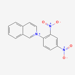 2-(2,4-Bis(hydroxy(oxido)amino)phenyl)-2lambda(5)-isoquinoline