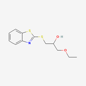 1-(1,3-Benzothiazol-2-ylsulfanyl)-3-ethoxypropan-2-ol