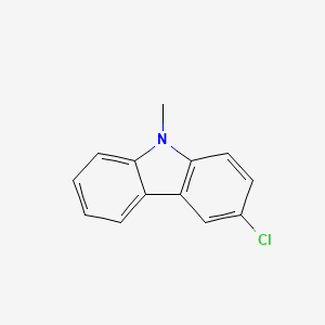 B1655219 9H-Carbazole, 3-chloro-9-methyl- CAS No. 33268-90-5