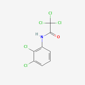 molecular formula C8H4Cl5NO B1655247 2,2,2-trichloro-N-(2,3-dichlorophenyl)acetamide CAS No. 33560-53-1
