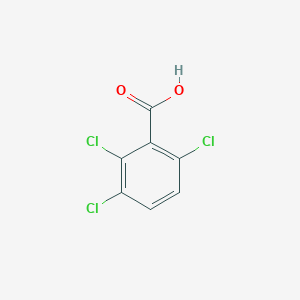 molecular formula C7H3Cl3O2 B165525 2,3,6-三氯苯甲酸 CAS No. 50-31-7