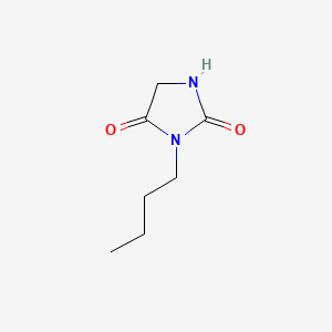 molecular formula C7H12N2O2 B1655250 3-Butylimidazolidine-2,4-dione CAS No. 33599-31-4