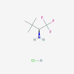 (S)-2,2-Dimethyl-1-trifluoromethyl-propylamine hydrochloride
