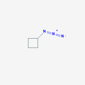 molecular formula C4H7N3 B1655254 Azidocyclobutane CAS No. 33670-49-4