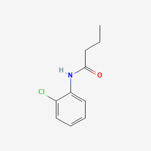 molecular formula C10H12ClNO B1655257 N-(2-Chlorophenyl)butanamide CAS No. 33694-15-4