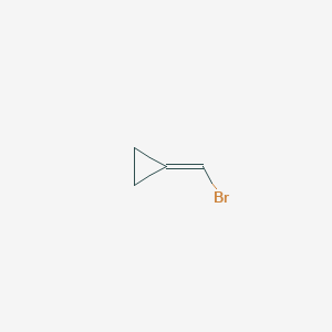 molecular formula C4H5B B1655259 (Bromomethylidene)cyclopropane CAS No. 33745-37-8