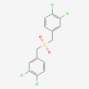 Benzene, 1,1'-[sulfonylbis(methylene)]bis[3,4-dichloro-