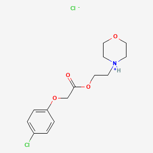(p-Chlorophenoxy)acetic acid 2-morpholinoethyl ester hydrochloride