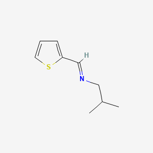 molecular formula C9H13NS B1655328 2-Methyl-N-(2-thienylmethylene)propylamine CAS No. 34755-88-9