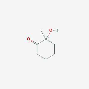 molecular formula C7H12O2 B1655329 2-Hydroxy-2-methylcyclohexan-1-one CAS No. 3476-78-6