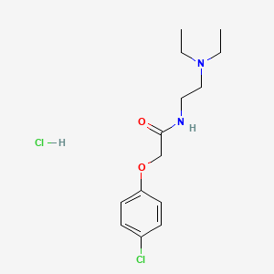 2-(4-Chlorophenoxy)-N-(2-(diethylamino)ethyl)acetamide monohydrochloride