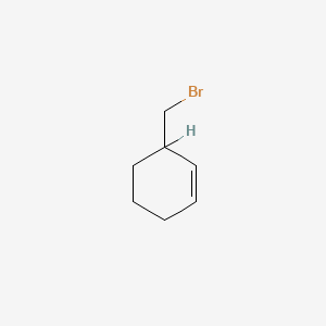 molecular formula C7H11B B1655334 3-(Bromomethyl)cyclohexene CAS No. 34825-93-9