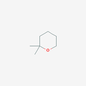 molecular formula C7H14O B1655363 2,2-二甲基氧杂环己烷 CAS No. 35270-87-2