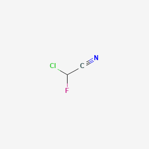 molecular formula C2HClFN B1655411 氯氟乙腈 CAS No. 359-05-7