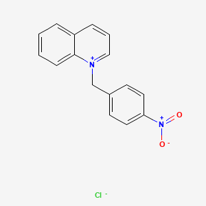 1-[(4-Nitrophenyl)methyl]quinolin-1-ium chloride